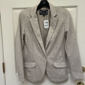 NWT Charlotte Russe fitted knit blazer size S